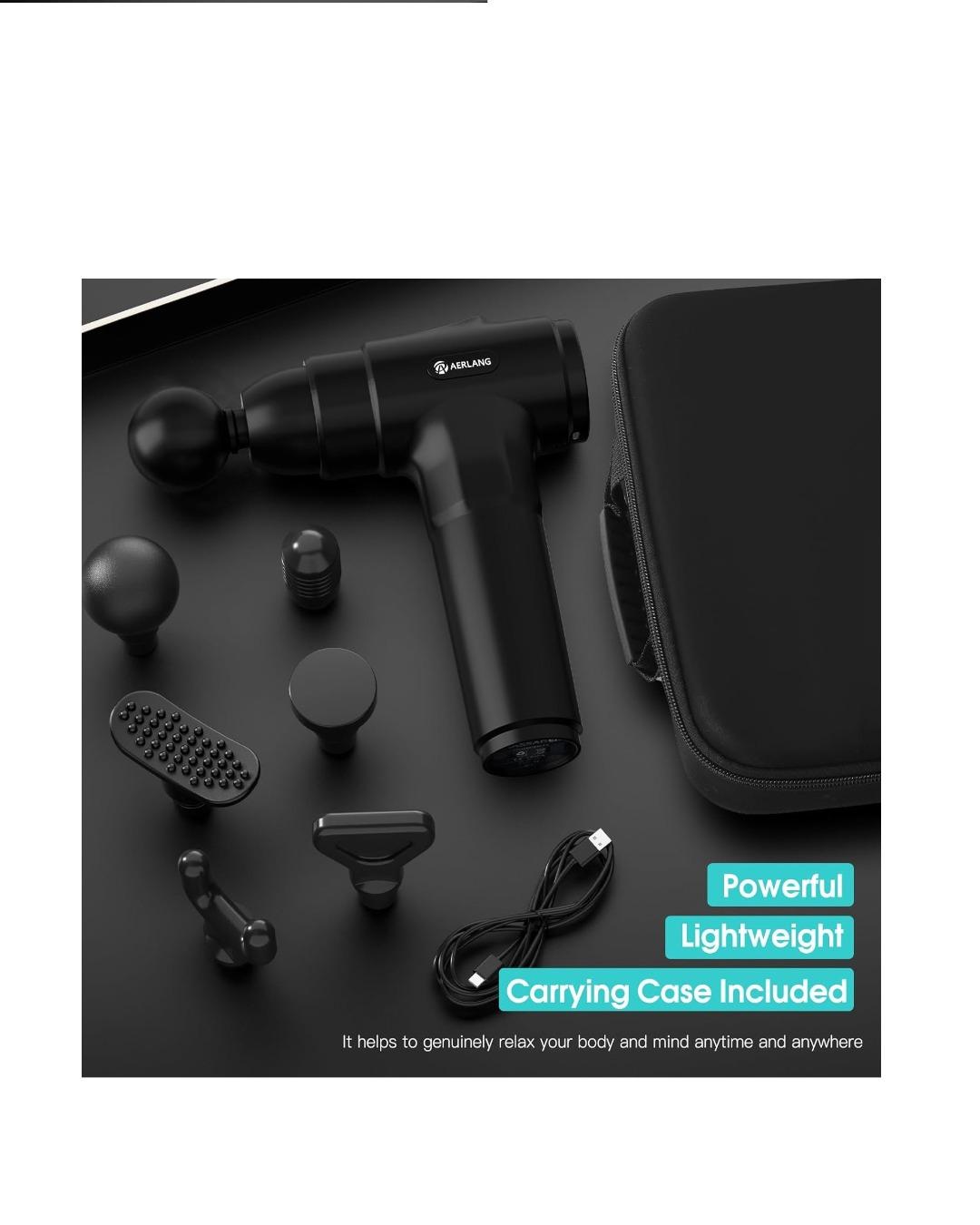 ماساژور دستی تفنگ ماساژ AERLANG فاقد جنسیت D210492