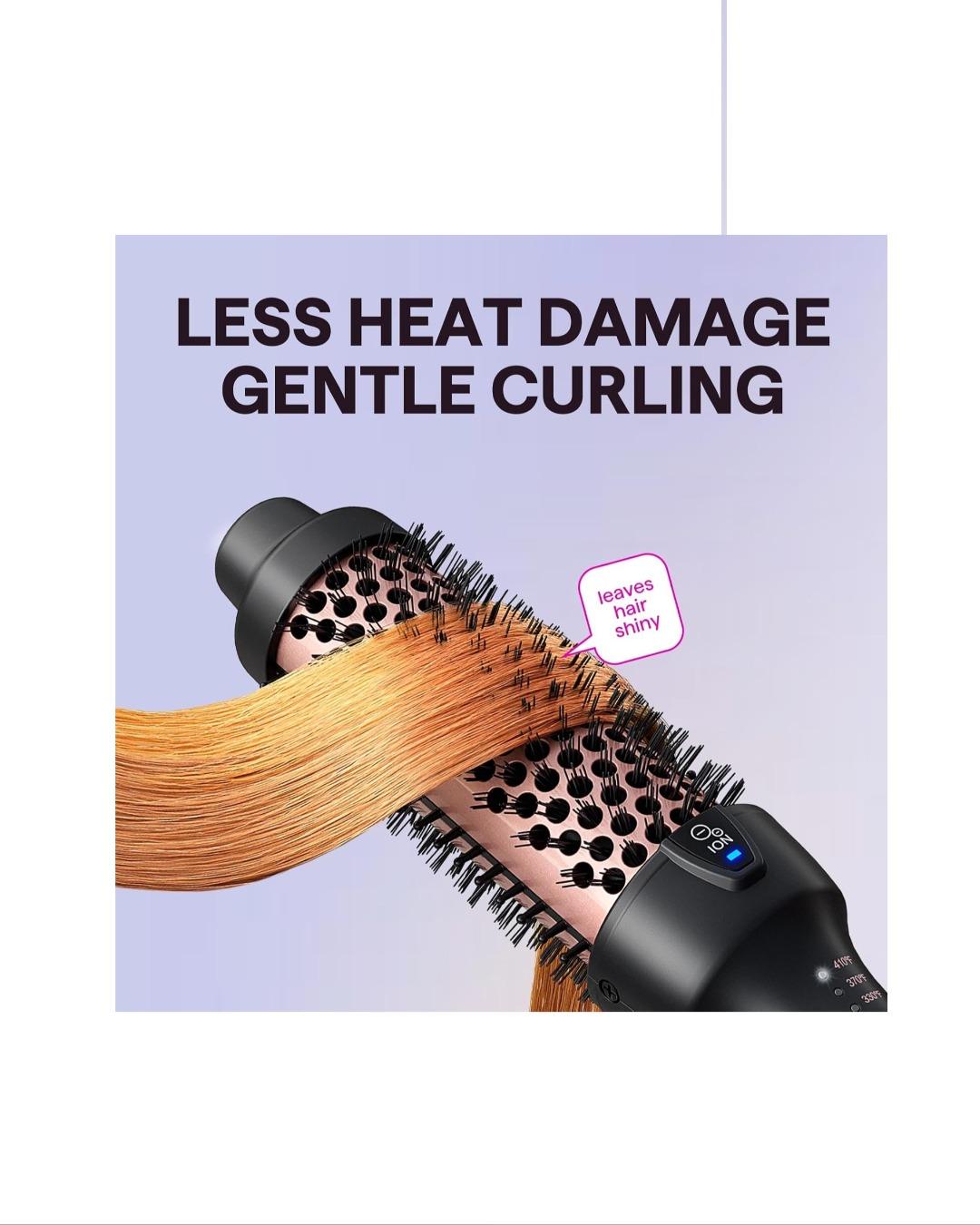 اتو و حالت دهنده مو برس حرارتی فاقد جنسیت Wavytalk