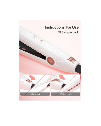 اتو و حالت دهنده مو اتو موی کوچک فاقد جنسیت K&K