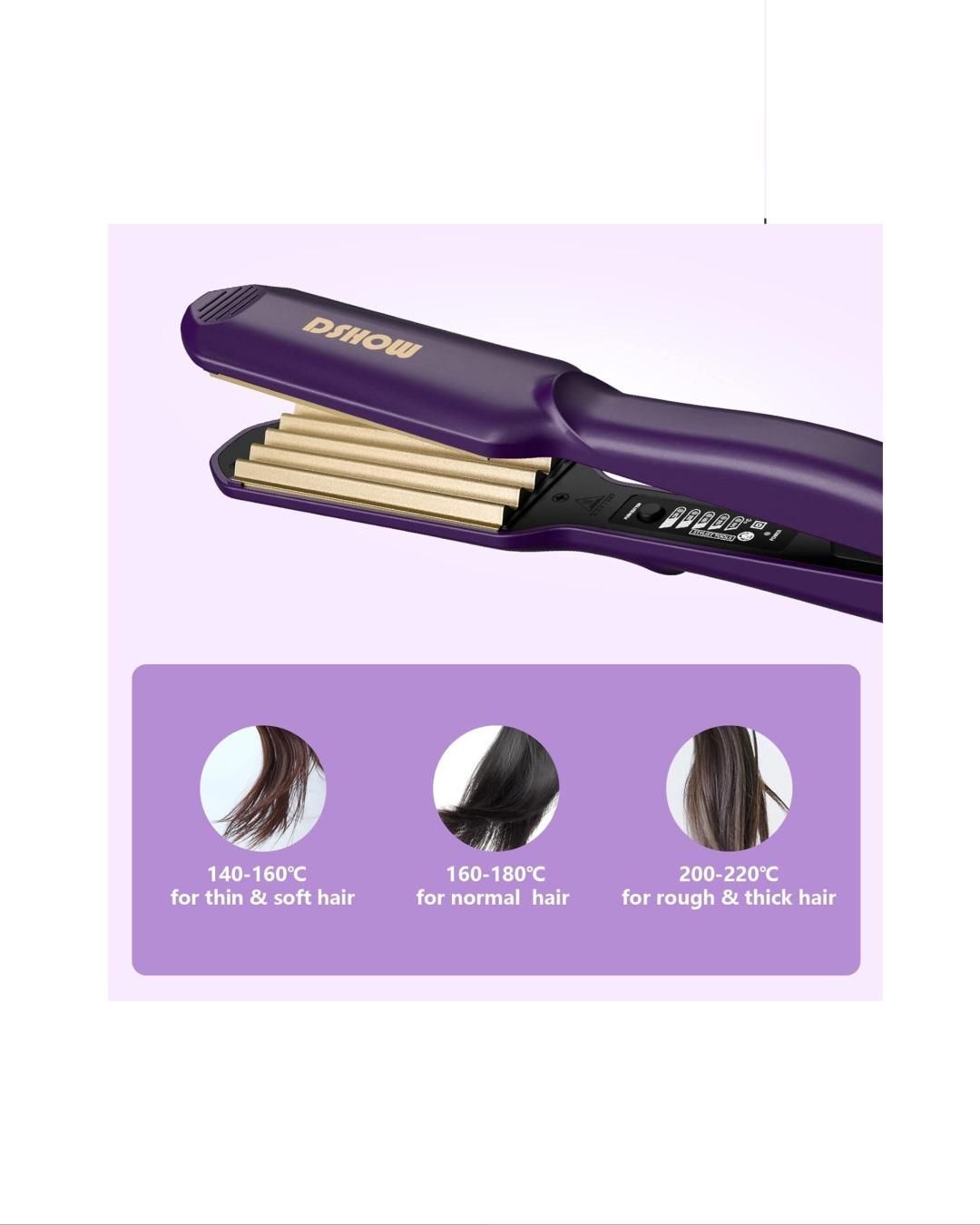 اتو و حالت دهنده مو دستگاه فر کننده مو فاقد جنسیت DSHOW