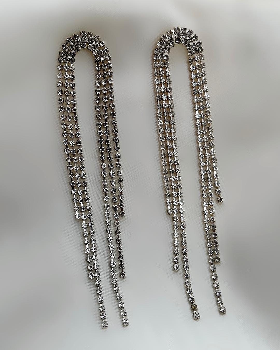 گوشواره مجلسی ریسه ای زنانه Tosh