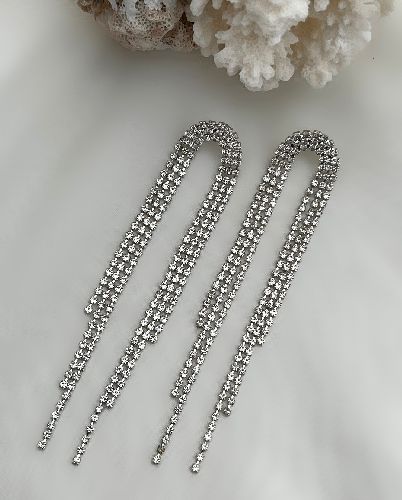 گوشواره مجلسی ریسه ای زنانه Tosh