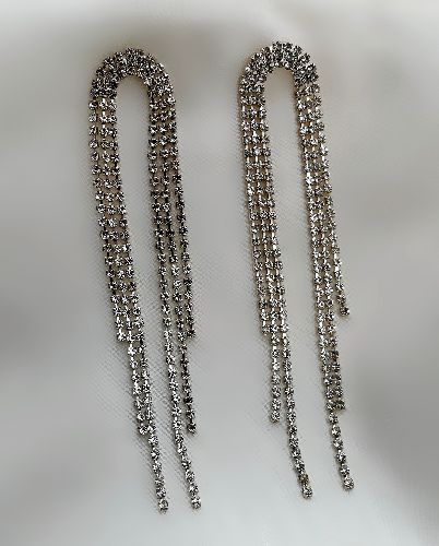 گوشواره مجلسی ریسه ای زنانه Tosh