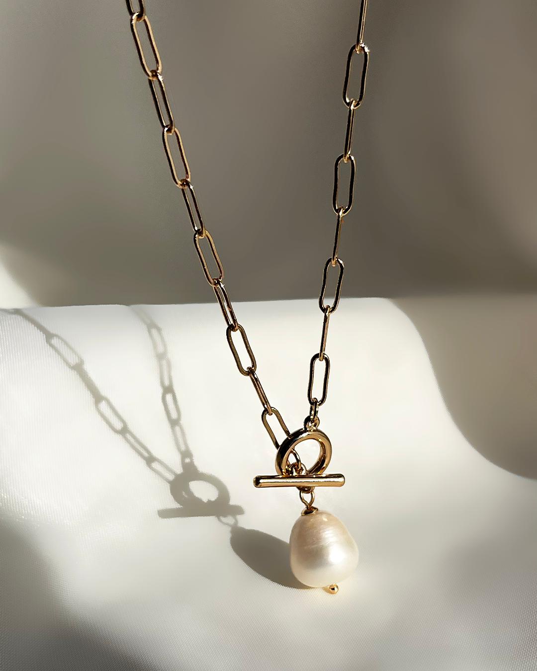 گردنبند کارتیه مرواریدی زنانه Tosh