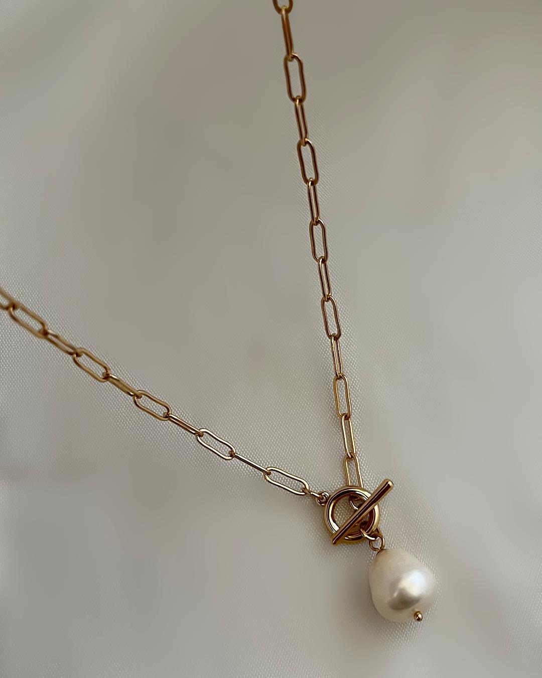 گردنبند کارتیه مرواریدی زنانه Tosh