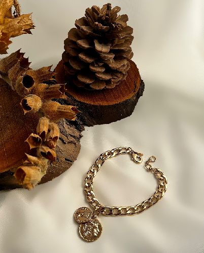 دست بند سکه ای زنانه Tosh