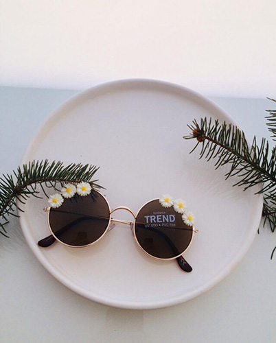 عینک گرد زنانه Six