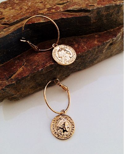 گوشواره حلقه اى زنانه Tosh