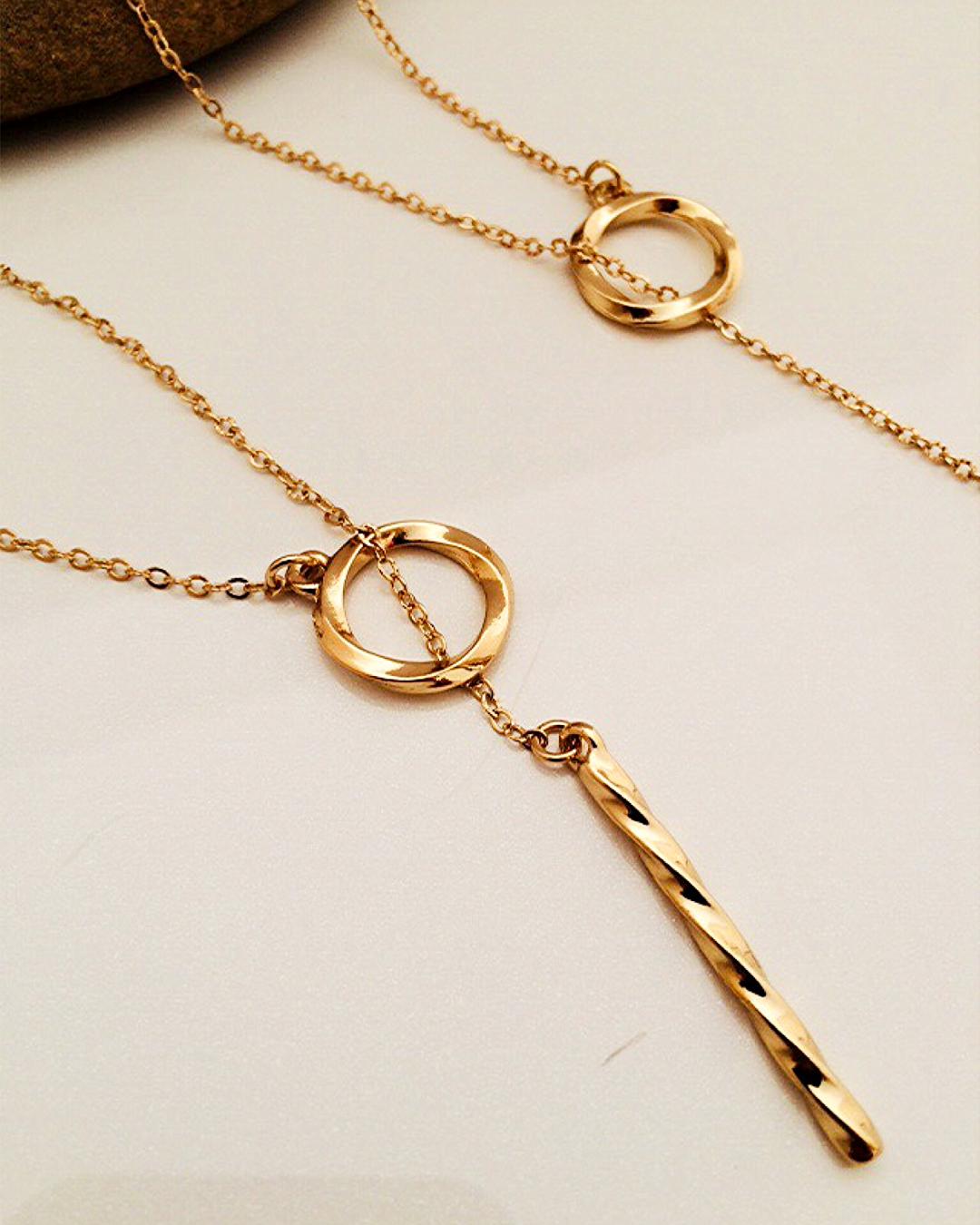 گردنبند رولباسى كرواتى زنانه Tosh