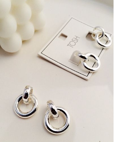 گوشواره حلقه اى زنانه Tosh