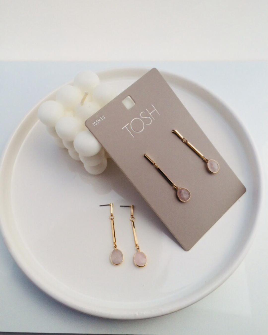 گوشواره آويز ميخي زنانه Tosh