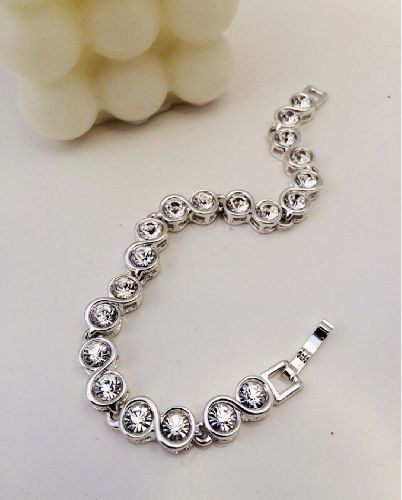 دست بند فول نگين زنانه Tosh