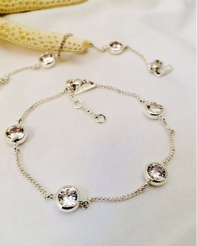 دست بند نگينى زيركنيا زنانه Tosh