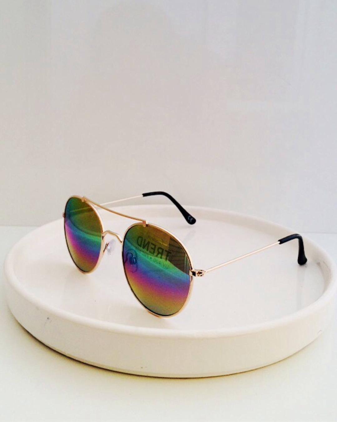 عینک گرد آینه ای زنانه Accessories