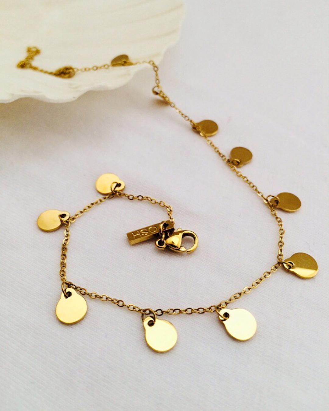 پا بند اويز سكه اى زنانه Tosh