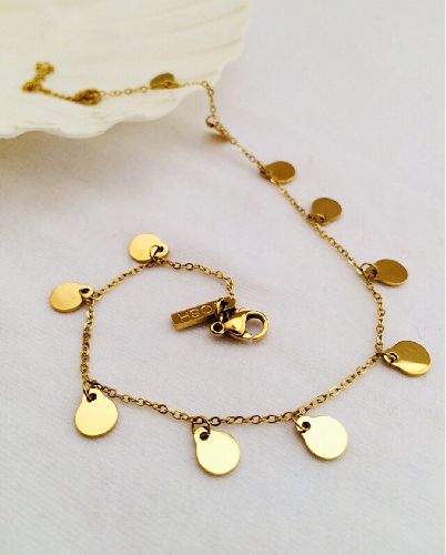 پا بند اويز سكه اى زنانه Tosh