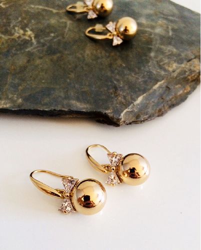 گوشواره قلابى پاپيونى زنانه Tosh