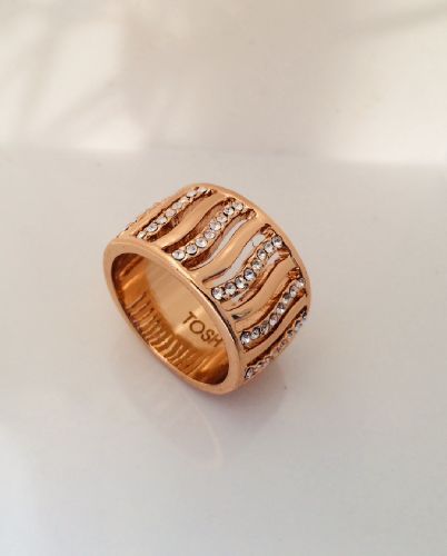 انگشتر رينگ پهن زنانه Tosh