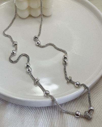 گردنبند رولباسی ماری مهره ای زنانه Tosh