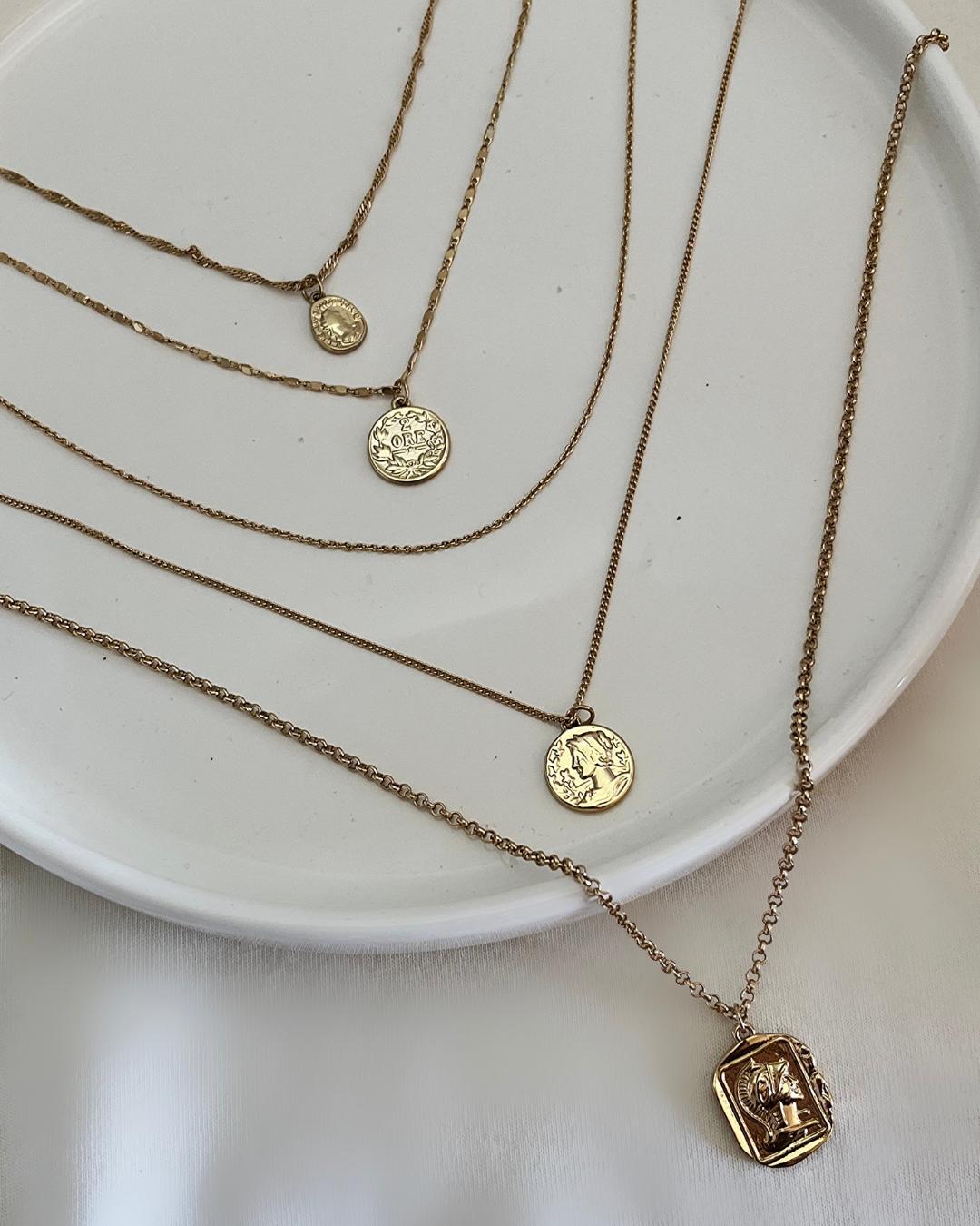 گردنبند رولباسی ۵ لاین زنانه Tosh