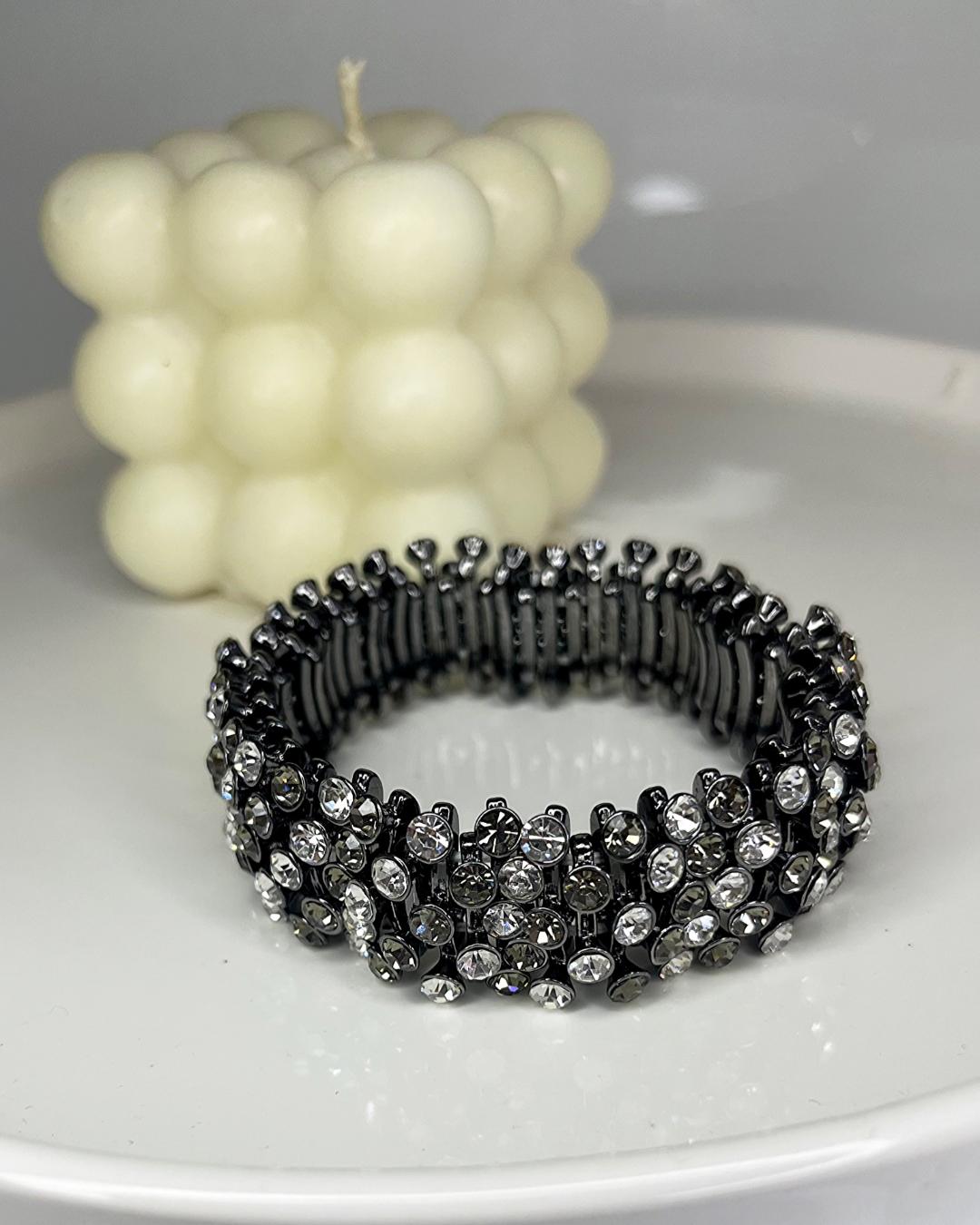 دست بند فول نگین کشی زنانه Tosh