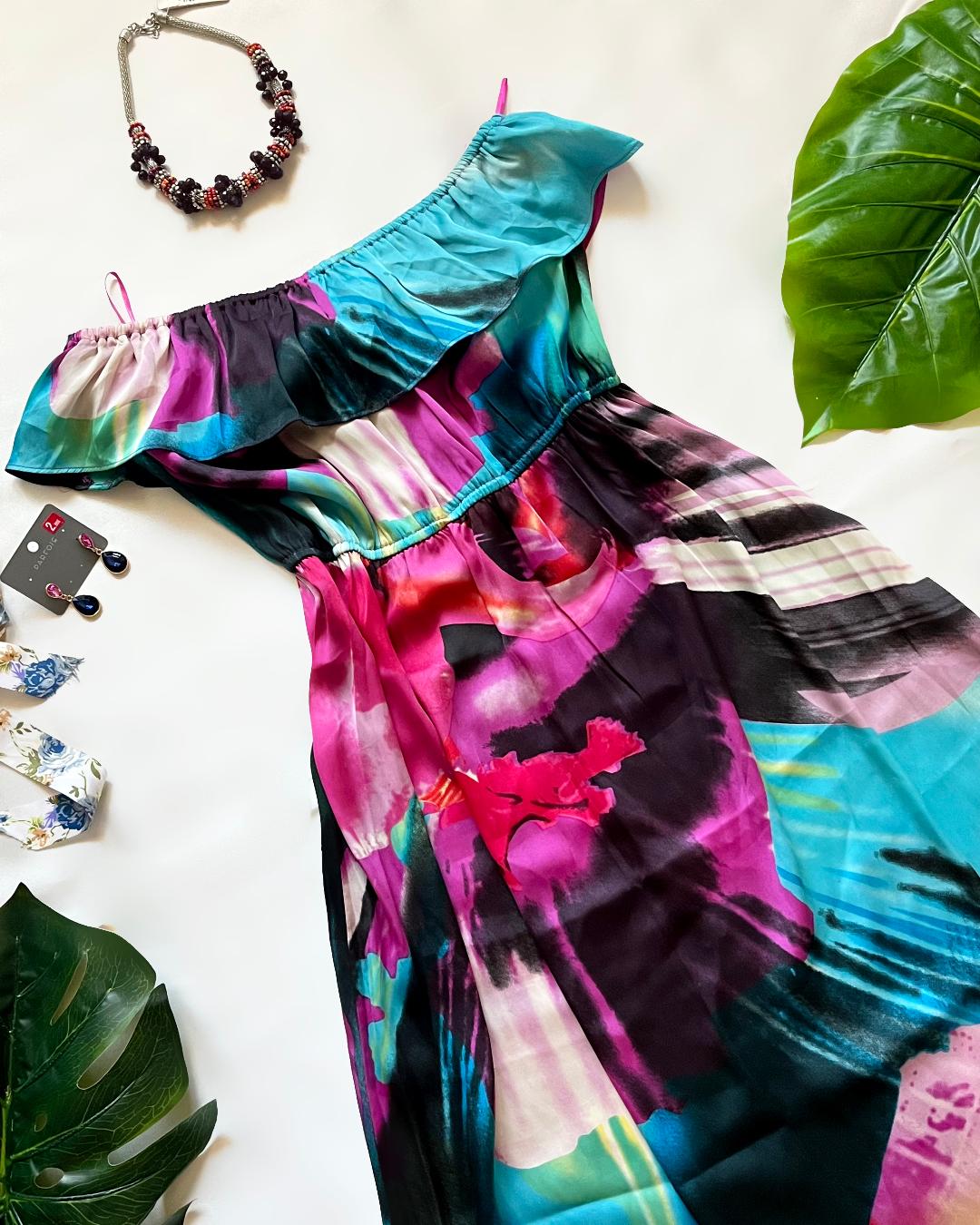 پیراهن ساحلی هاوایی زنانه Kenji