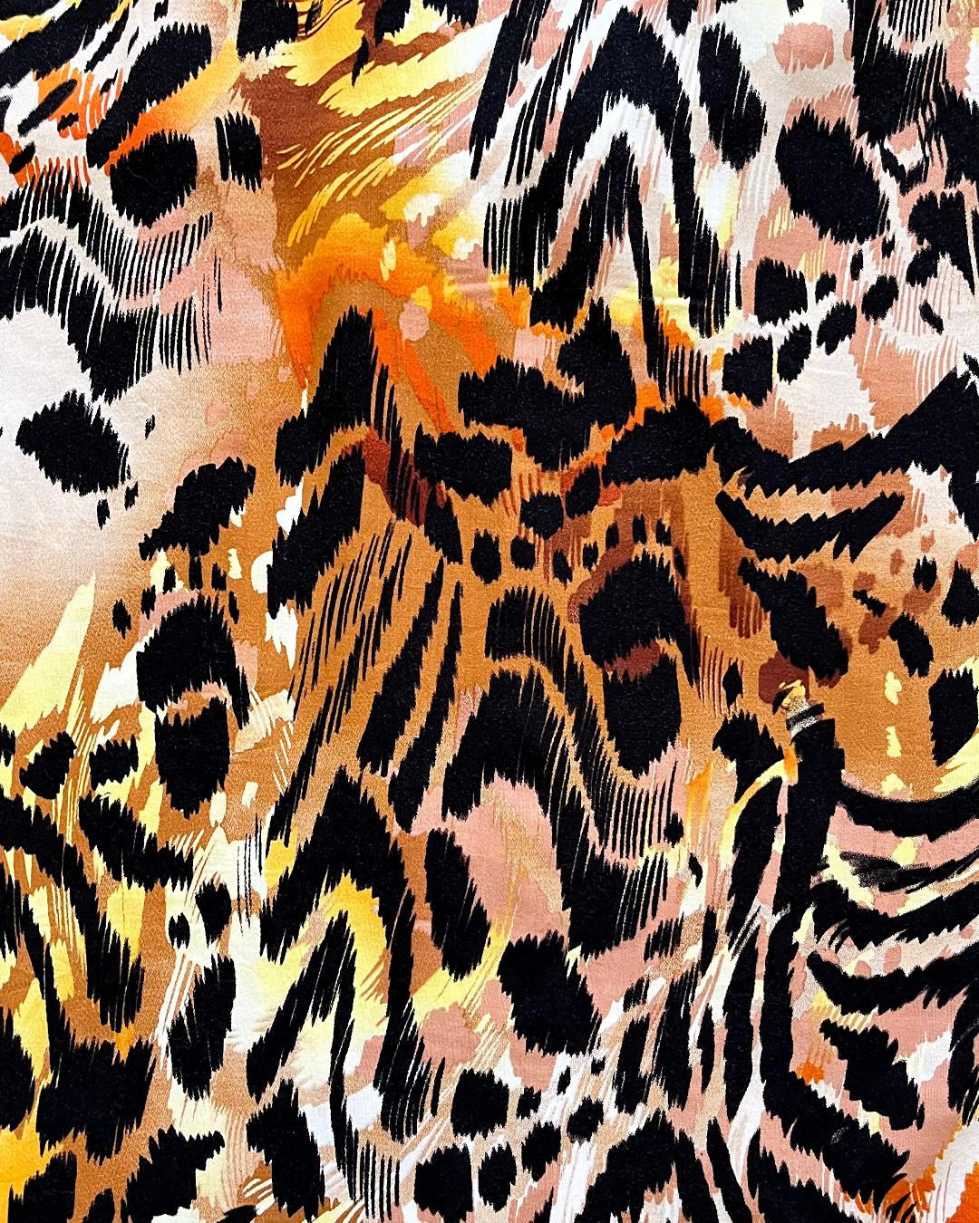 پیراهن ساحلی پلنگی زنانه Dotti