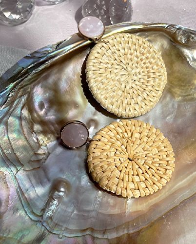 گوشواره ساحلی حصیری زنانه Tosh