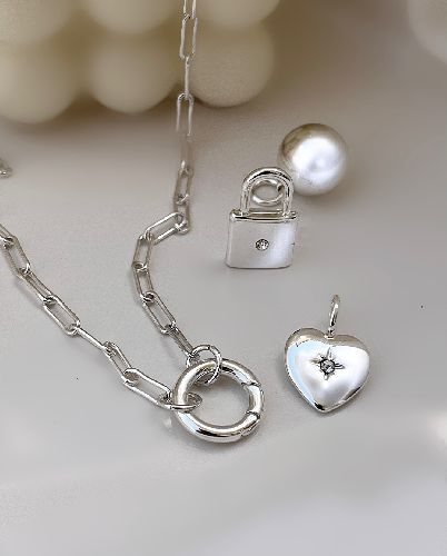 گردنبند کارتیه ۳ اویز زنانه Tosh