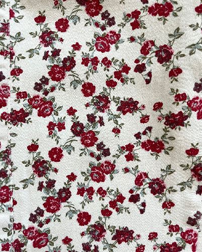 شلوار گلگی کتان کش زنانه Bershka