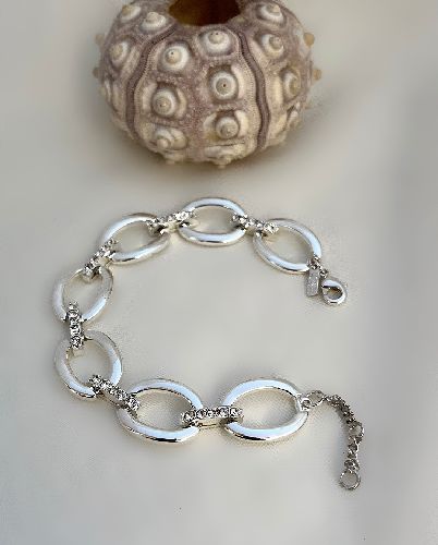 دست بند حلقه نگینی زنانه Tosh