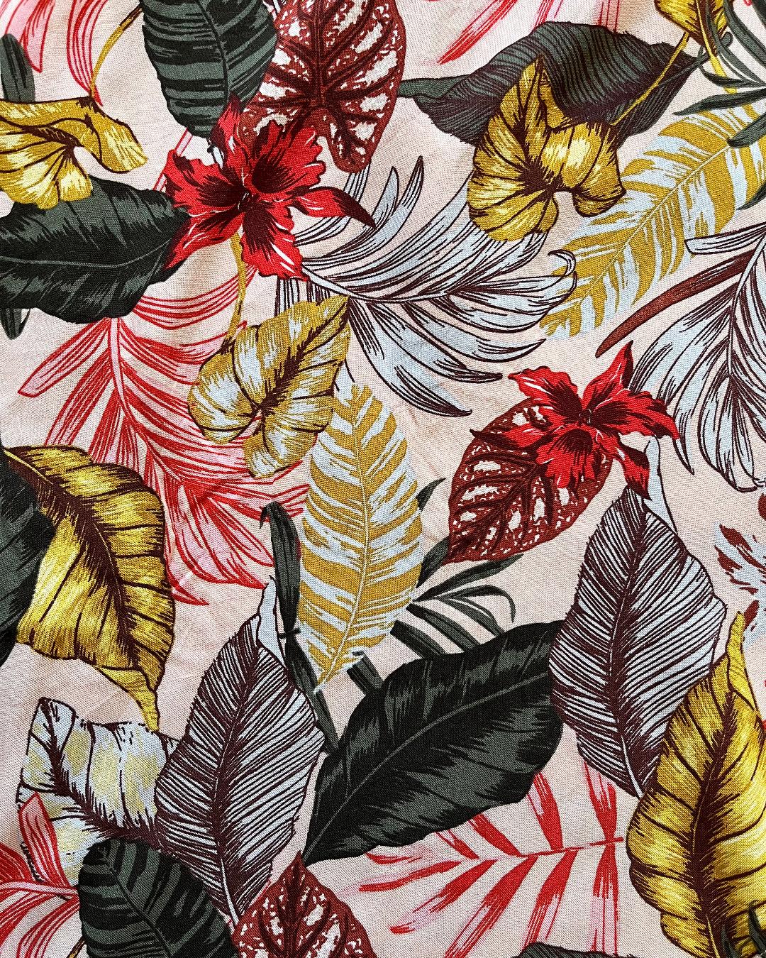 پیراهن هاوایی نخی زنانه Freebrand