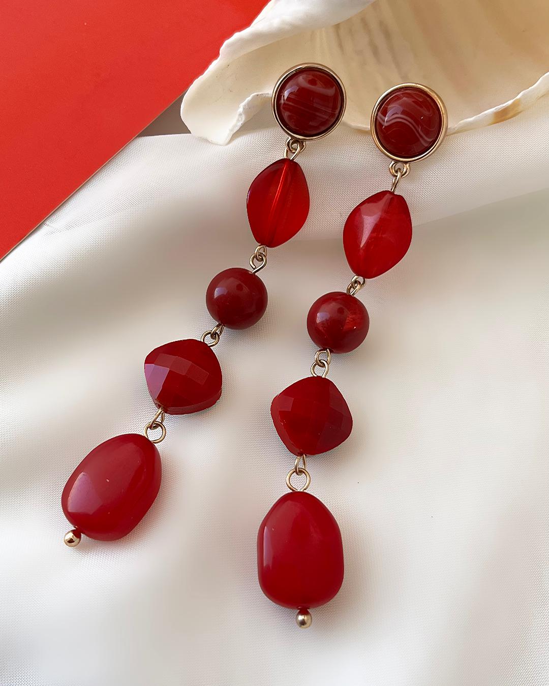 گوشواره اویزی مجلسی زنانه Tosh