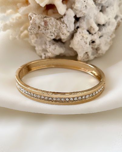 دست بند بنگل فول نگین زنانه Tosh