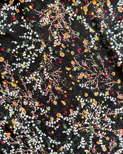 پیراهن حریر گلگلی ریز زنانه Into