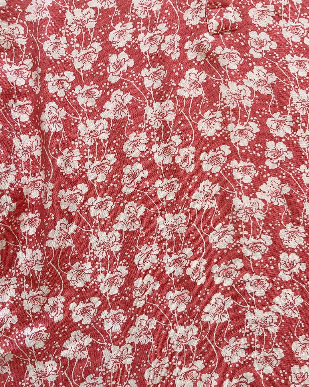 پیراهن مانتویی گل گلی زنانه FAV