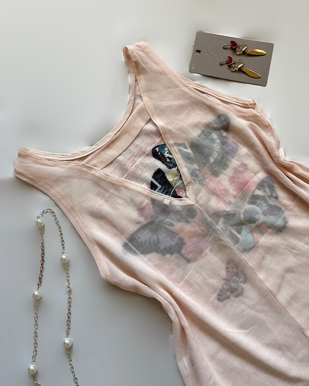 تاپ پراونه ای زنانه Freebrand