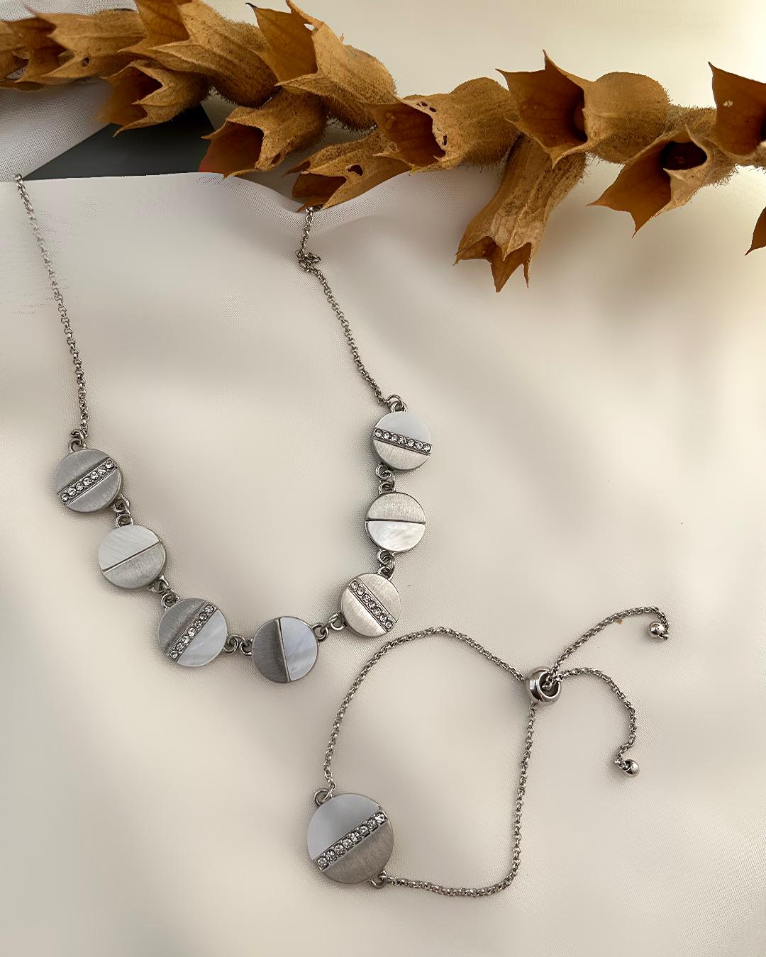 ست بدلیجات دستبند و گردنبند زنانه Parfois