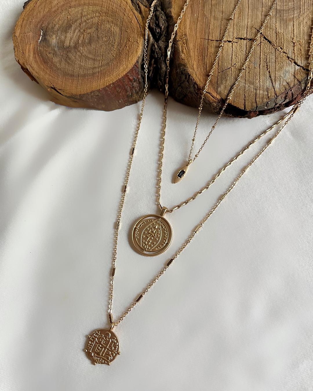 گردنبند ۳ لاین زنانه Parfois