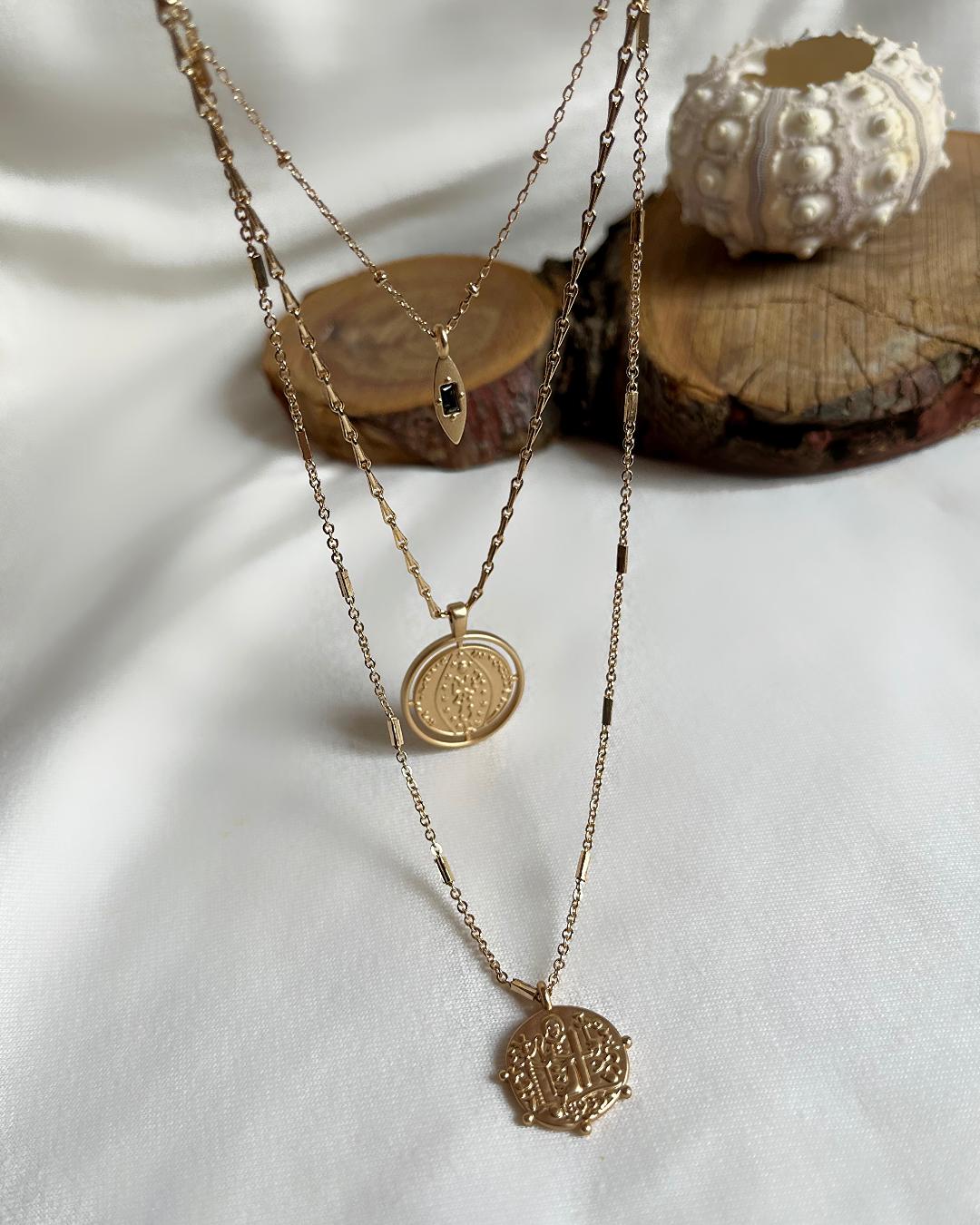 گردنبند ۳ لاین زنانه Parfois