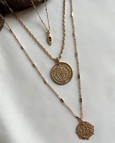 گردنبند ۳ لاین زنانه Parfois