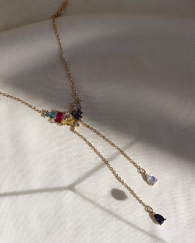 گردنبند مولتی کالر اویز دار زنانه Tosh