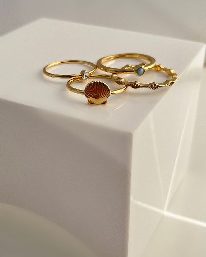 انگشتر پک ۴ عددی زنانه accessories