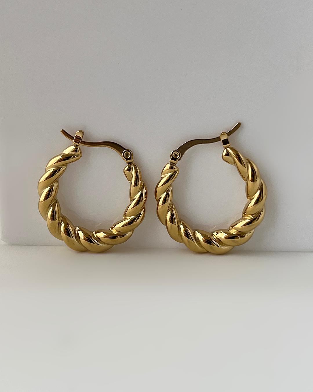 گوشواره پیچی زنانه Tosh