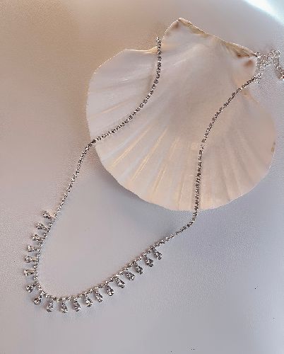 گردنبند شاین فول نگین زنانه I am