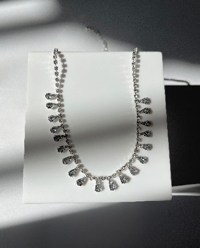 گردنبند شاین فول نگین زنانه I am