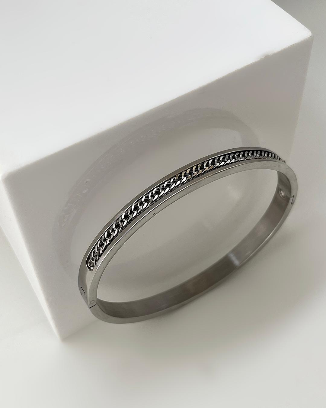 دست بند بنگل استیل زنانه Parfois