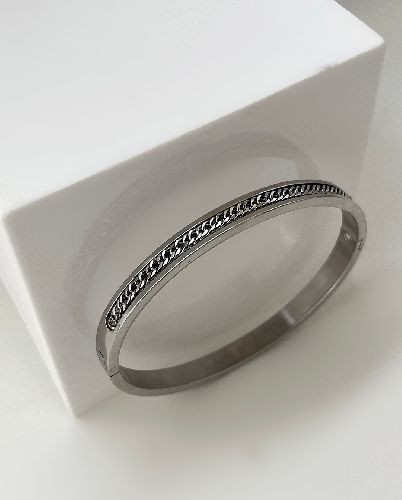 دست بند بنگل استیل زنانه Parfois