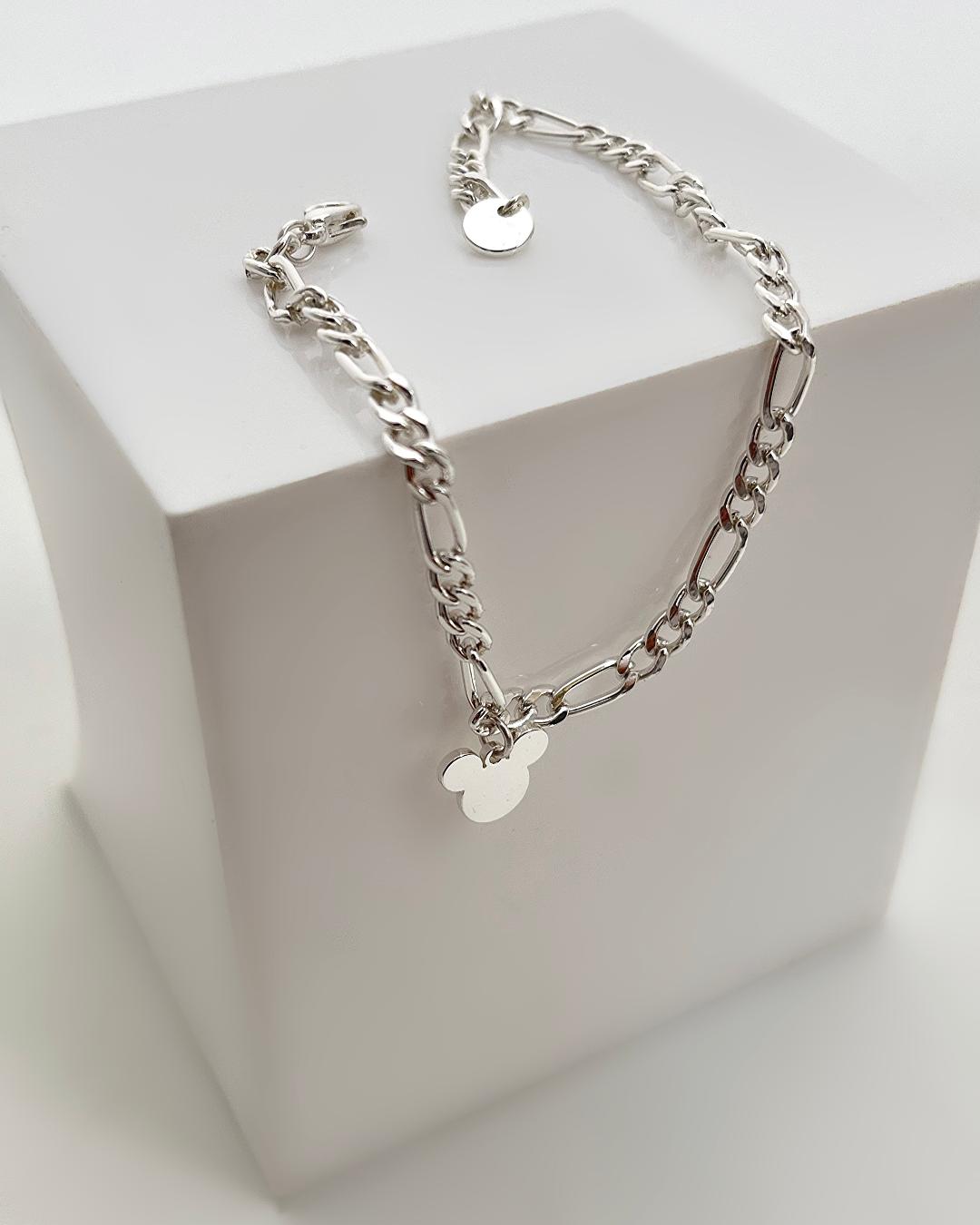 دست بند فیگارو اویز مینی ماوس دیزنی زنانه SIX