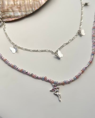 گردنبند پروانه زنانه Six